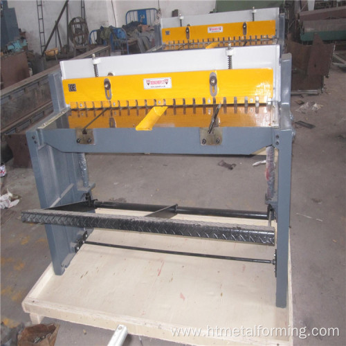 guillotine metal cutting machine for food packaging